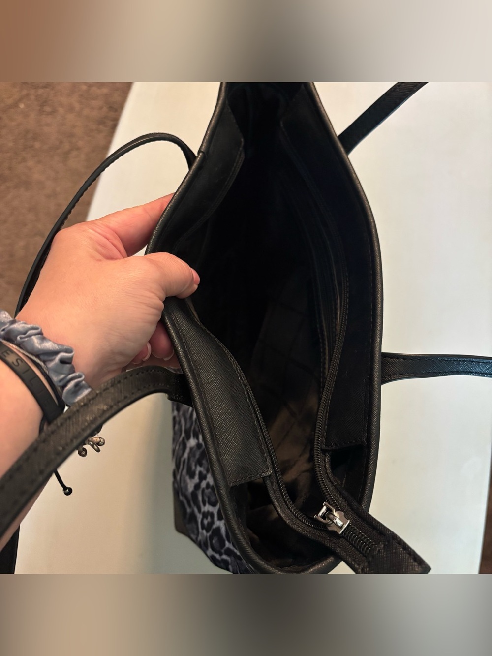 Michael Kors tote bag animal print - Picture 3 of 5